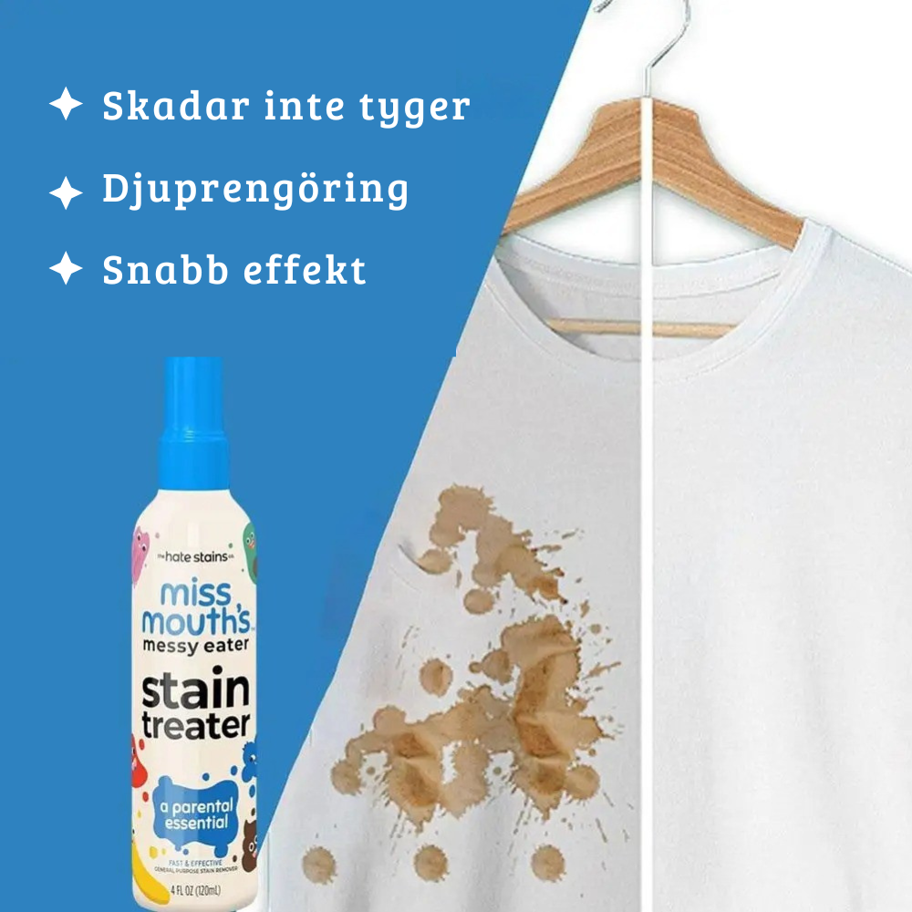 Flekkfjerner - Naturlig flekkfjerningsspray