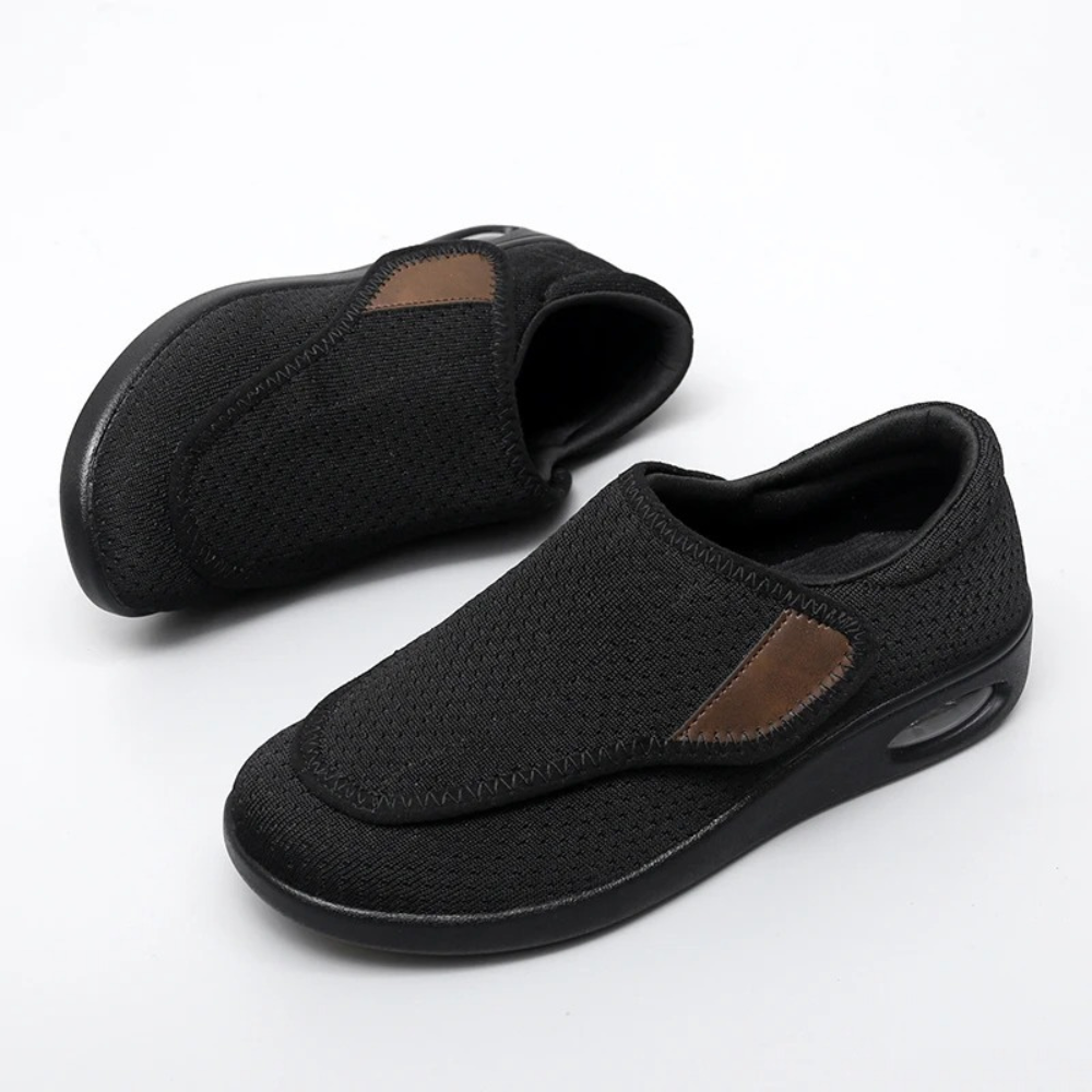 Ortopediskt sko - Utvecklad för Breda & Svullna Fötter